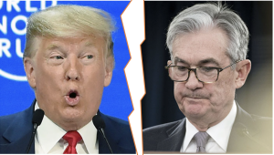 Trump Powell tullar ränta