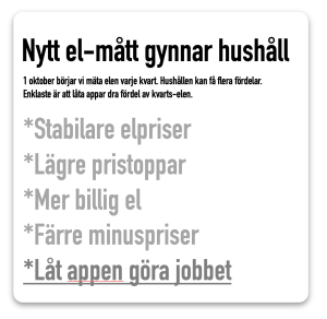 kvartsel gynnar hushåll