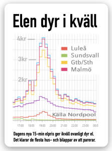 elen dyr i kväll