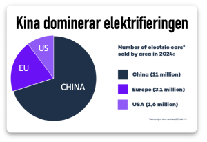 kina dominerar elbilar 