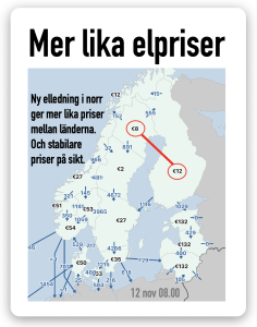 Aurora höjer priser för hushållen i norr