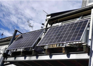 solpanel balkongel