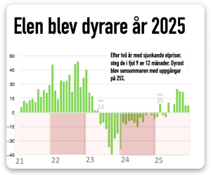 dyra elpriser 2025