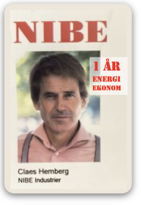 1 år Nibe energiekonom