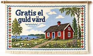 gratis el är guld värd