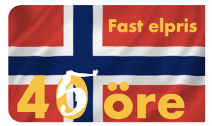 Norgepriset nu 45 öre