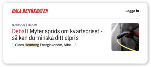 Kvartspris underskattat